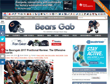 Tablet Screenshot of bearsgab.com